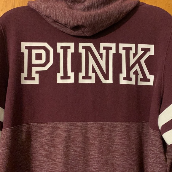PINK Zip Up Hoodie - Picture 3 of 4